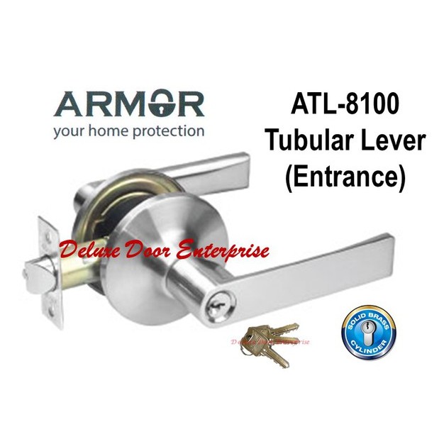 Armor Tubular Lever Handle Lock ATL8100 / Armor lever handle lock