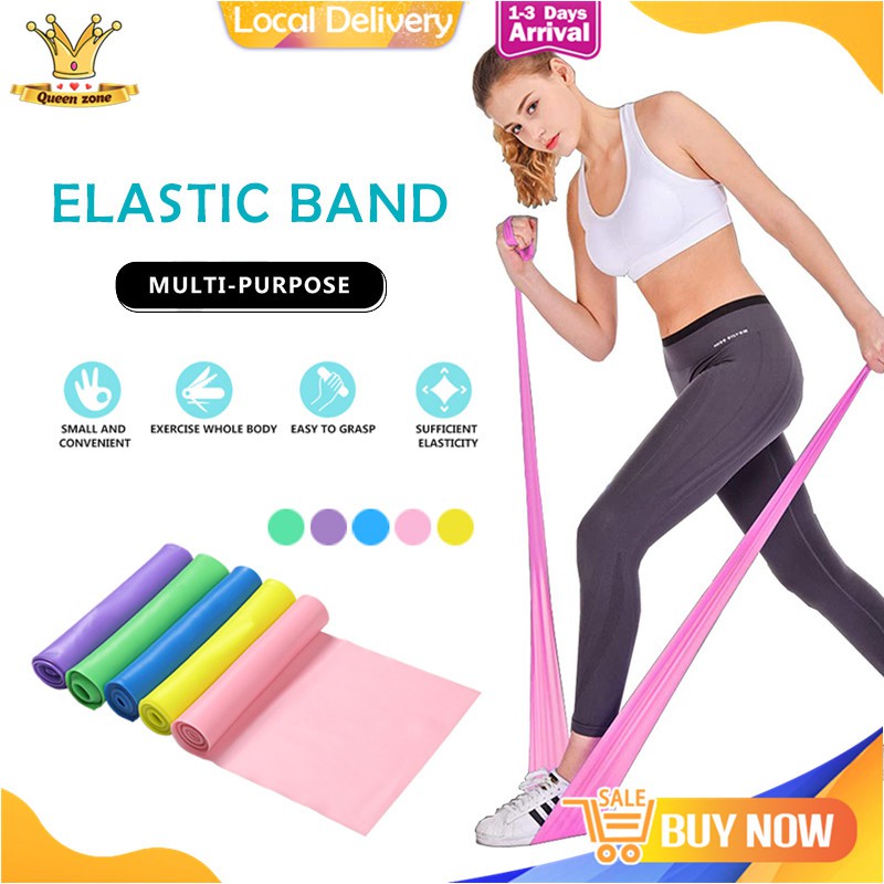 Yoga Resistance Bands Elastic Band Yoga Elastic Strap Body Stretching Pilates Fitness Workout Stretch Band Exercise Band