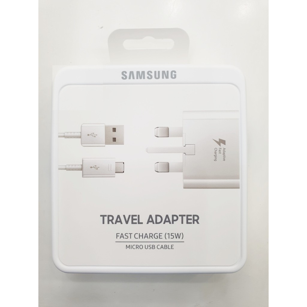 Samsung TRAVEL ADAPTER (15W) ***USB TYPE C TO A CABLE / MICRO USB CABLE*** Shopee Malaysia