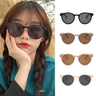 Ready Stock Ins Hot Korean Fashion Women's Small Round Sunglasses Frame Uv400#