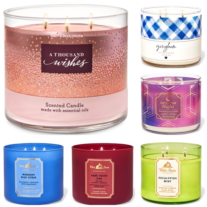 Bath and body works 3 wick candle | Shopee Malaysia