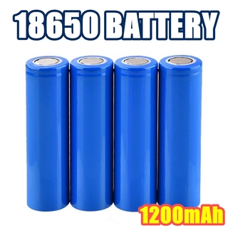 Rechargeable Li-Ion 18650/26650 Lithium Battery Flat Top Lithium Li-Ion Charge Battery Blue