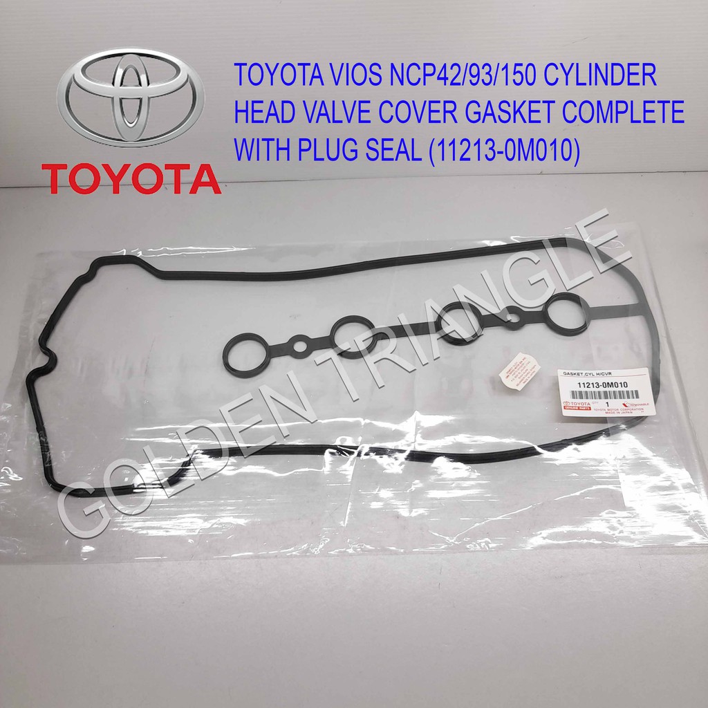 ORIGINAL TOYOTA VIOS NCP42/93/150 CYLINDER HEAD VALVE COVER GASKET