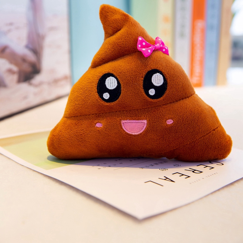 Pillow Stuffed Shape Poop Cute Sofa Cushion Cover Shopee Malaysia