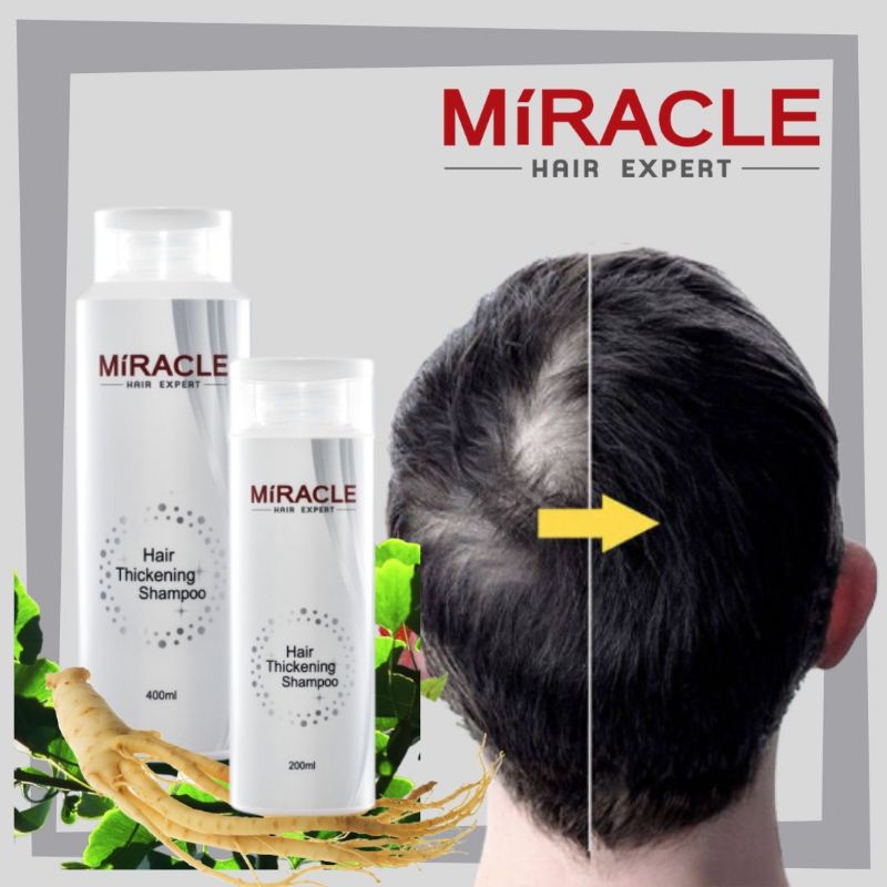 MiracleHairExpert Thick Hair Shampoo / Hair Growth Shampoo Pelebat Rambut  Hair Care shampoo 200ml / 400ml | Shopee Malaysia
