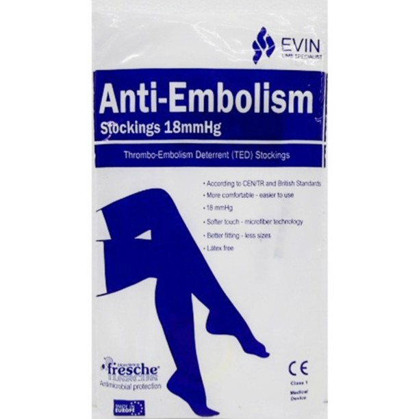 Evin AntiEmbolism socks Stockings 18mmHg (SIZE XS/S/M