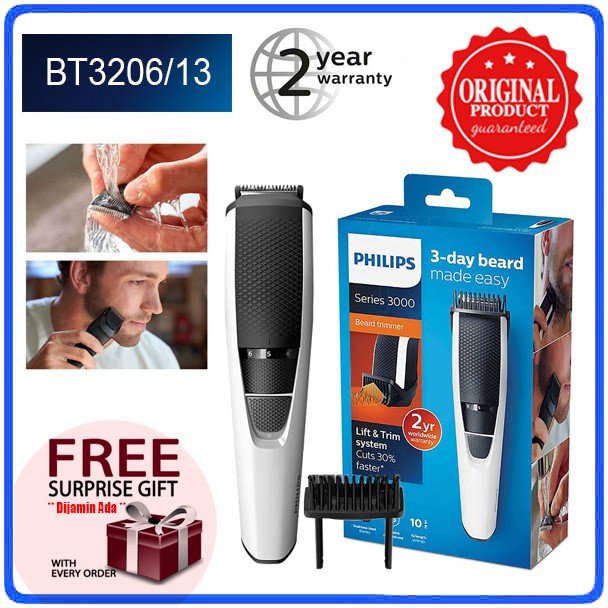 philips series 3000 beard trimmer charging time