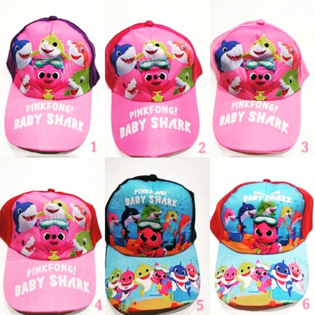 baby shark baseball cap