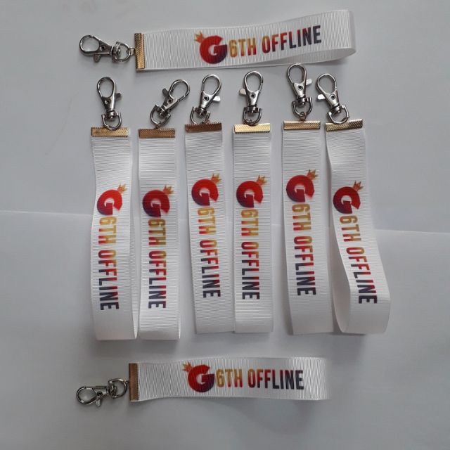 STRAP PRINTED WITH PHOTOS or LOGO ON REQUEST