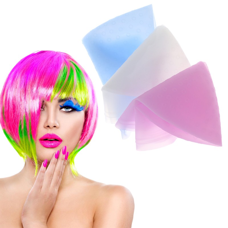San Dye Silicone Cap Hook Hair Color Frosting Tipping Dyeing