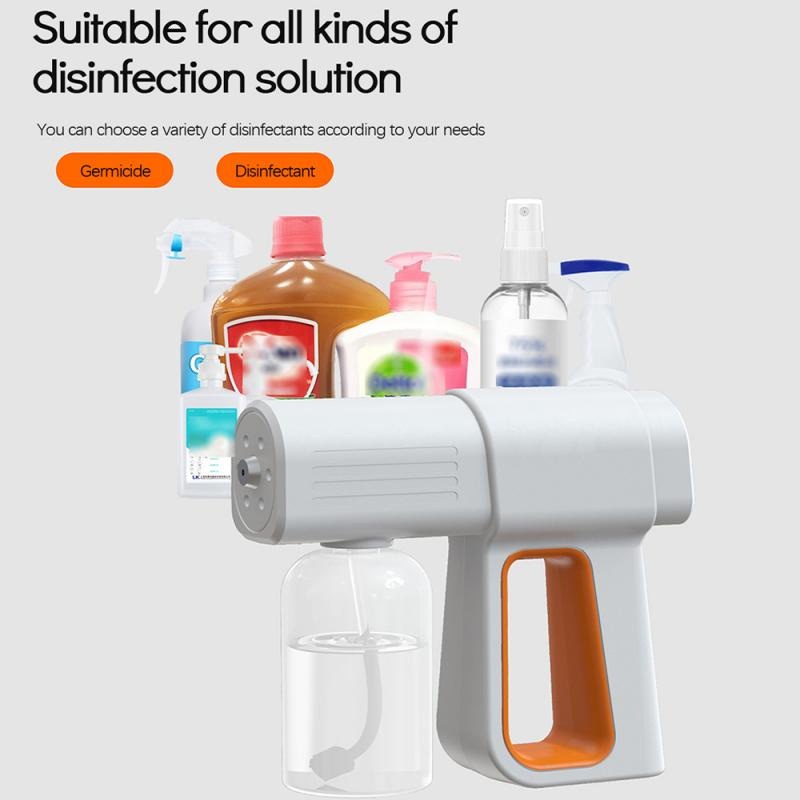 Nano Spray Gun K6X Atomization Disinfection Gun wireless household
