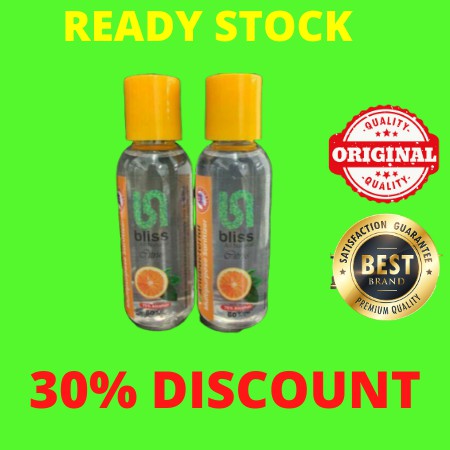 32% Discount 60ml Hand Sanitizer Antibacterial Multipurpose Sanitizer Bliss All Natural…