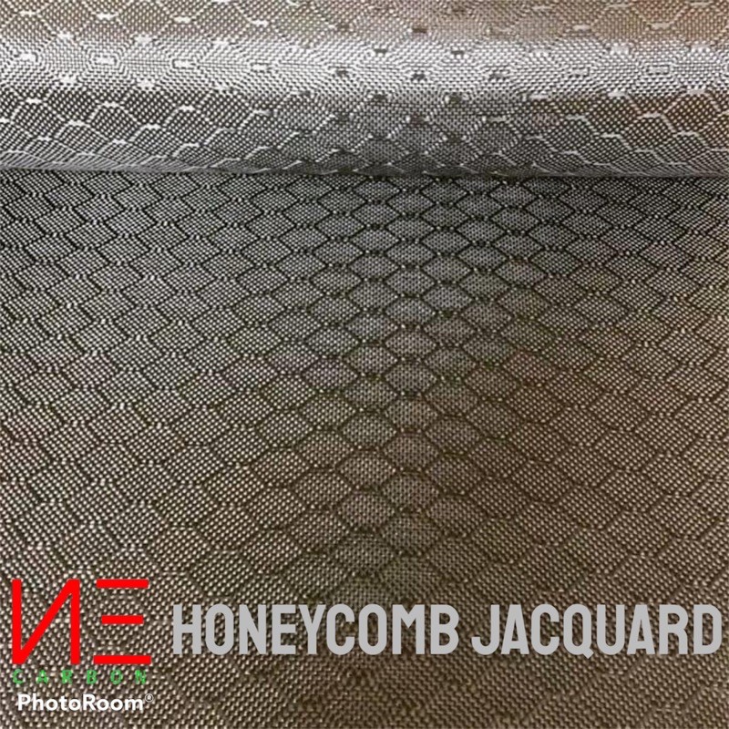Jacquard Carbon Fiber Fabric 240gsm Shopee Malaysia