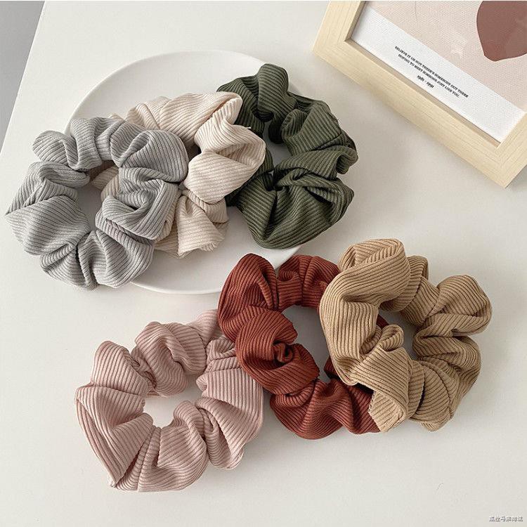 Donut Headbands Soft Waxy Knitted scrunchies Hair band fabric, Japanese and  Korean large intestine circle Morandi temperament hair rope Korean style  simple hair accessories | Shopee Malaysia