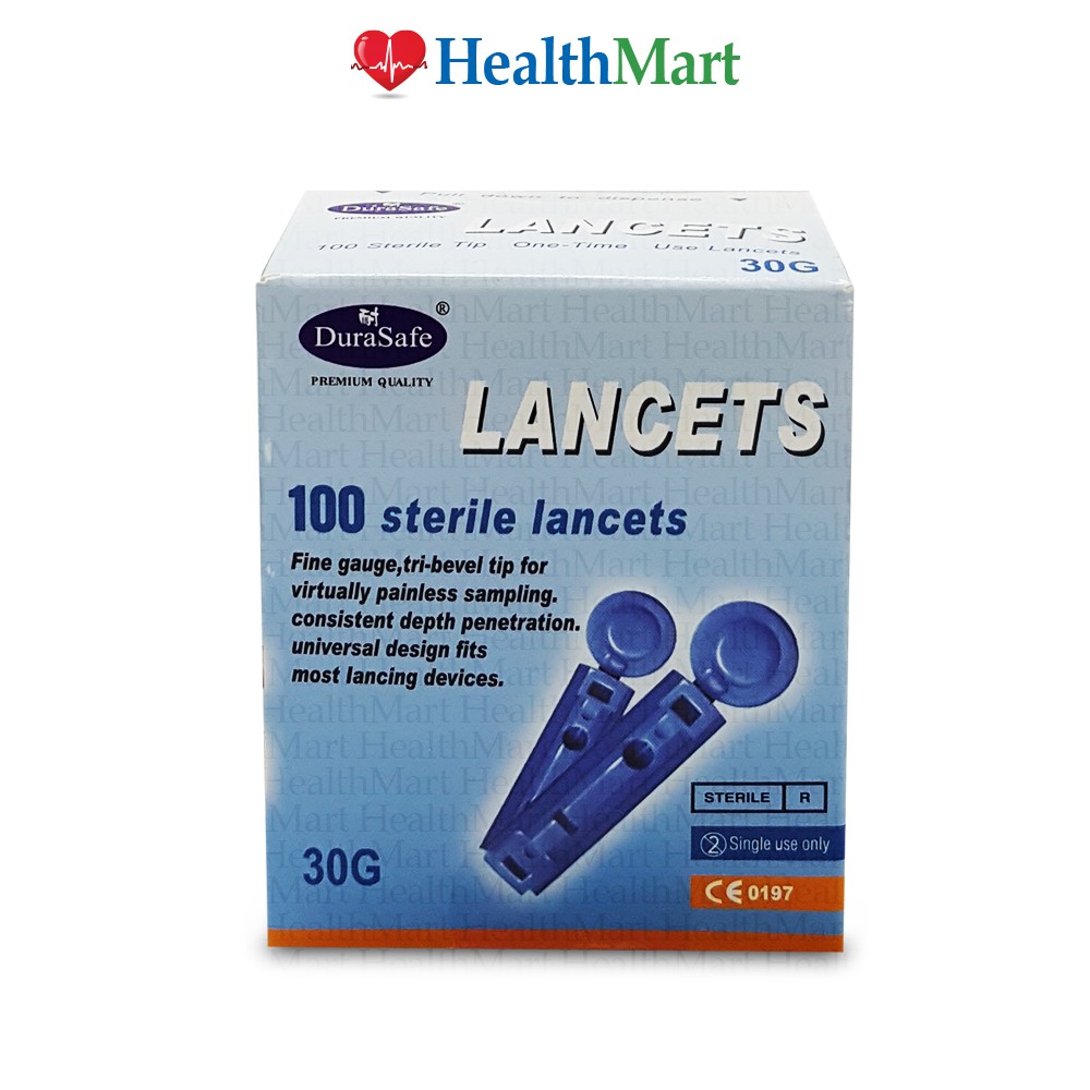 DuraSafe Sterile Lancets 100's Shopee Malaysia