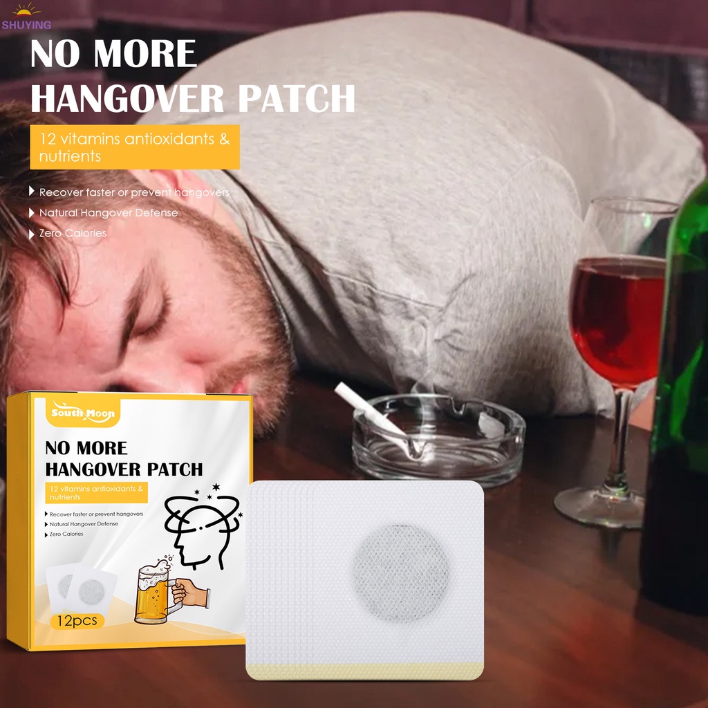 Recovery Patches Hangover Be Gone Clean Wine Stickers Portable Health