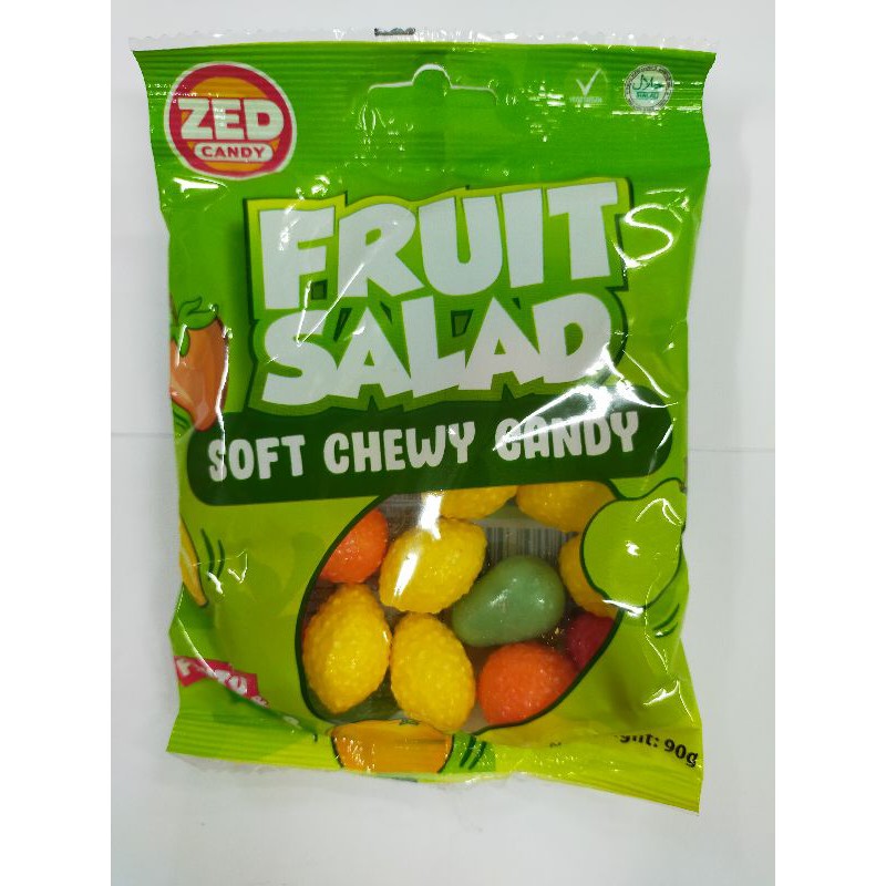 YLF zed candy fruit salad soft chewy candy 90g Shopee Malaysia