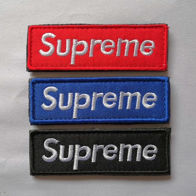 supreme velcro patch