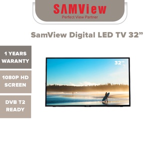 32 INCH SAMVIEW DIGITAL DVB T2 LED TV