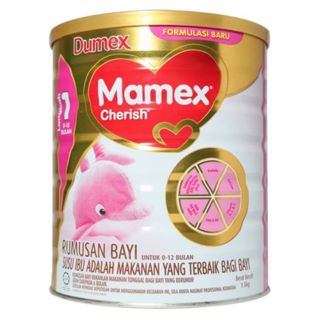 Mamex Cherish Milk Powder 1 5kg Shopee Malaysia