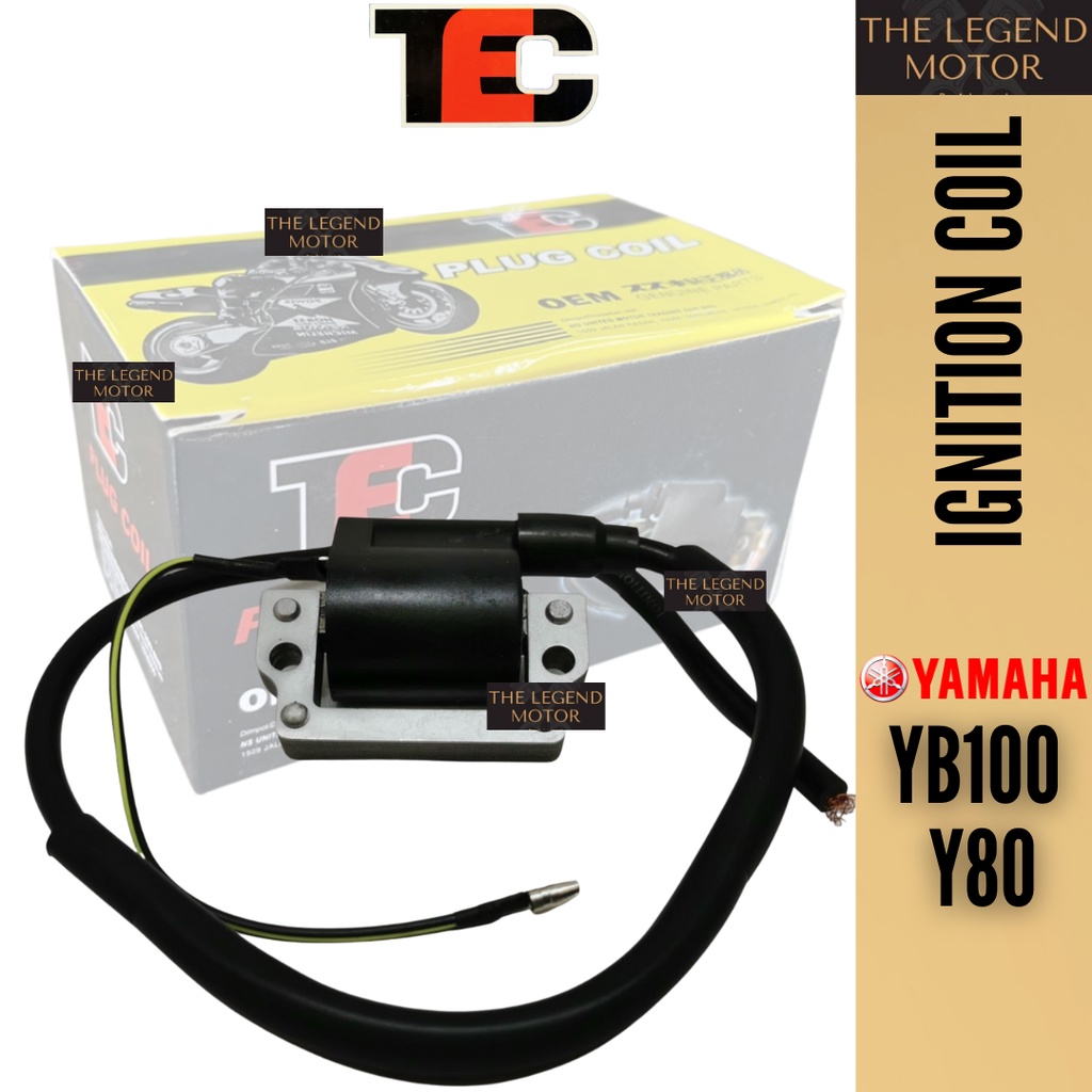 YAMAHA YB100 Y80 PLUG COIL START COIL KOIL PLUG IGNITION STARTER COIL API KOIL BODY TEC Shopee