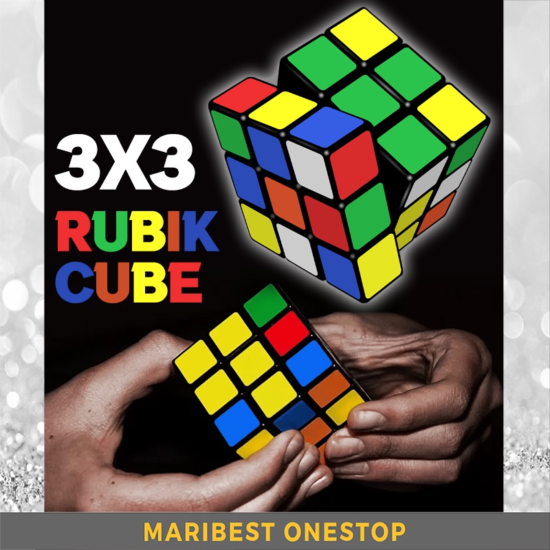 3x3 55MM RUBIC CUBE EDUCATION TOYS STRESS PRESSURE ANXIETY RELEASE TOY HOBBY  FOR ADULT TEEN CHILDREN RUBIKS CUBE 魔术方块 | Shopee Malaysia