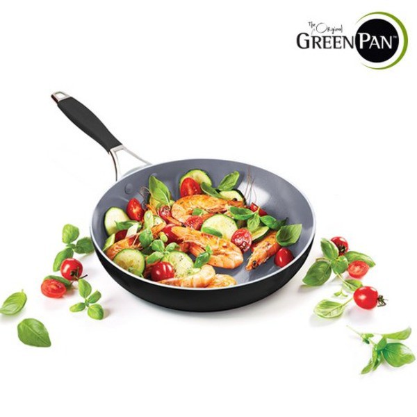 green frying pan