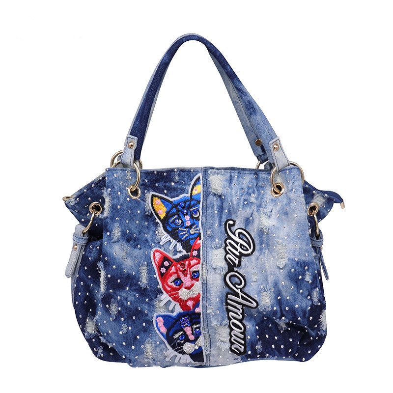 denim handbags