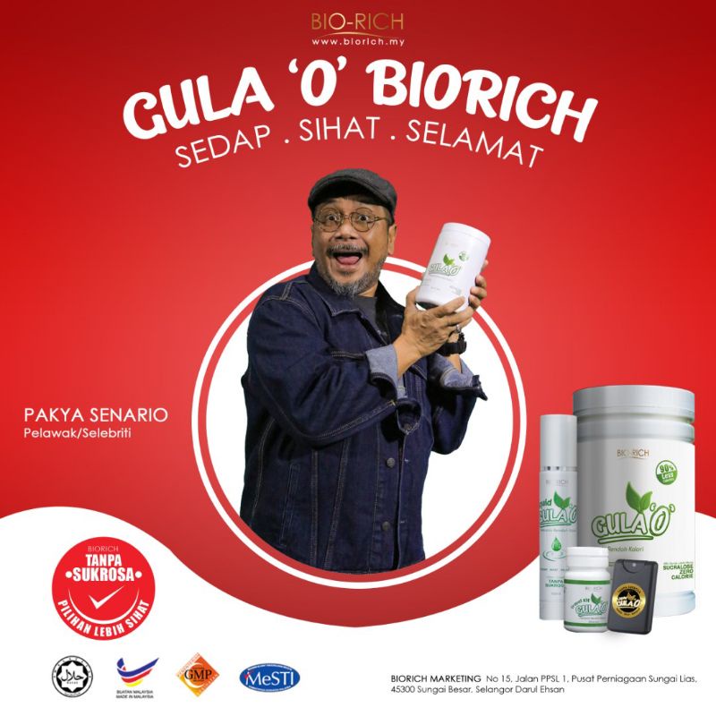 BIO RICH Gula 'O'(lebih sihat) Shopee Malaysia