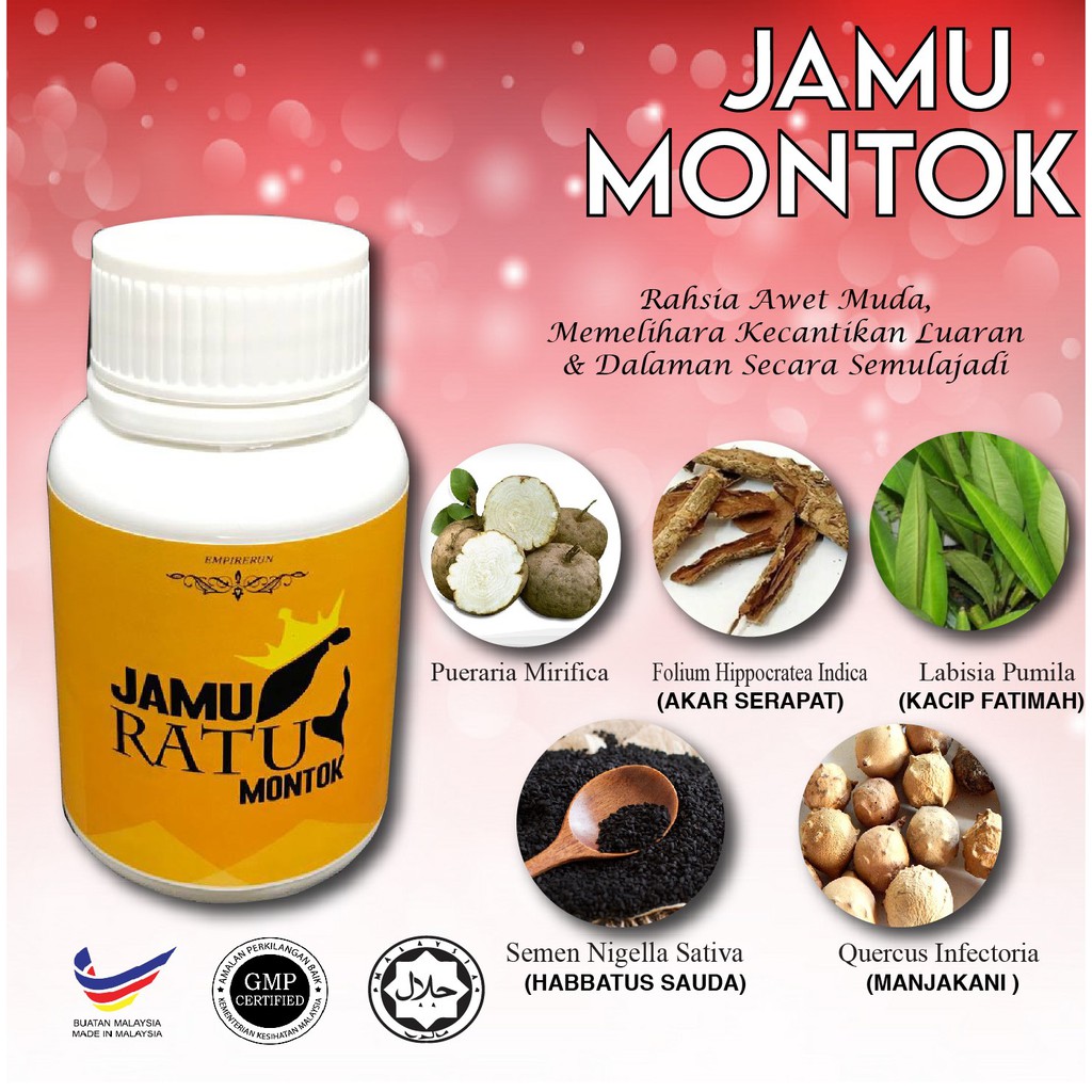 Buy Jamu Montok Putih Jamu Putih Kapsul Bidadari Putih Seetracker Malaysia