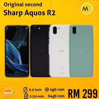 Sharp Aquos R2 (AU SET) 4GB RAM 64GB ROM (Original used