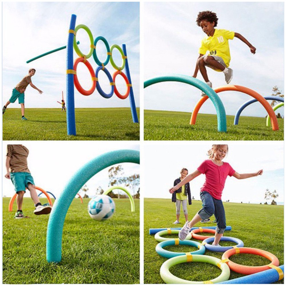 Have Multi Foam Pool Noodle Water Float Flexible Swimming Training Aid Outdoor Premium Durable - Image 4