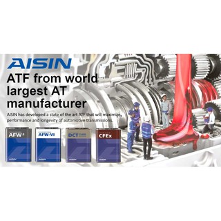 100% AISIN Fully Synthetic ATF AFW-VI/ATF-6 Automatic Transmission ...