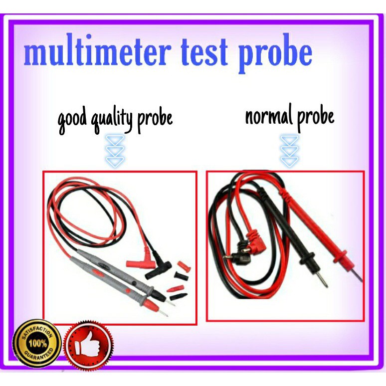 15pcs/Set Universal Test Lead Probe Wire Pen Cable For Digital Multimeter Meter 