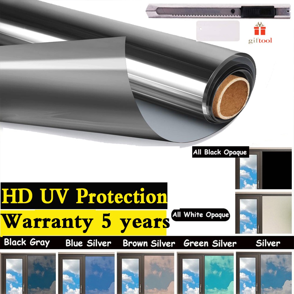 Window film FreeTools Window Film Privacy Window Film One-Way Mirror UV Protection Window Tint