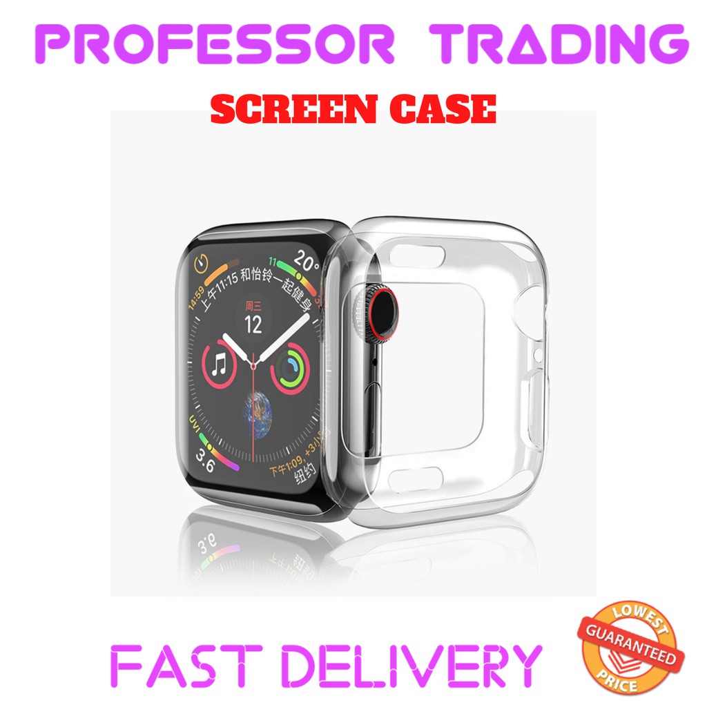 Apple Watch Accessories Screen Silicone Case Smart Watch X7 T500 Series 5 Case 6 SE 5 4 3 2 1