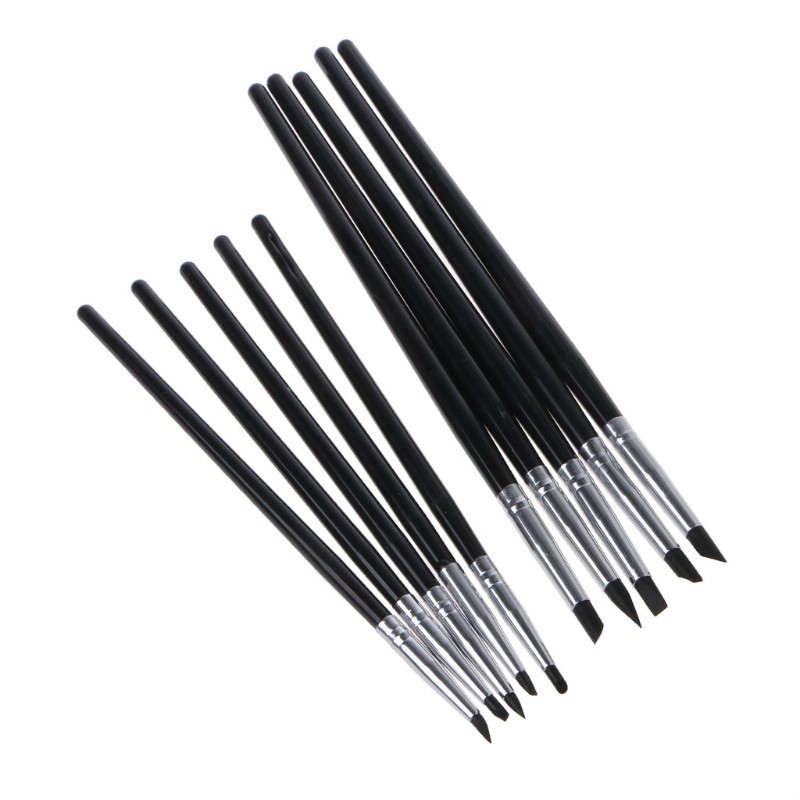 Versatile Durable KING 5 Styles Soft Clay Resin Smearing Sticks Epoxy Coloring Daubed Silicone Pens Color Shaper Scul... - Image 3