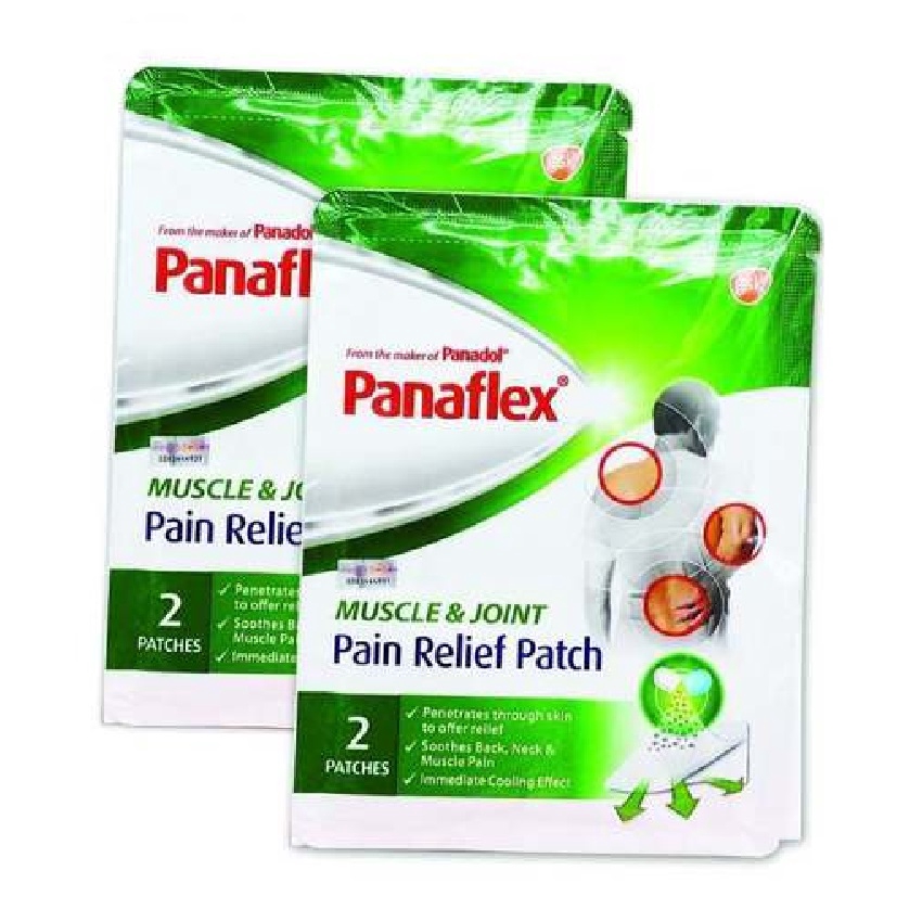 Panadol Panaflex For Muscle & Joint Pain 2 Patches (Twin Pack) Shopee