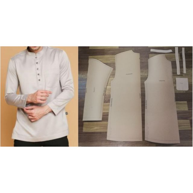 Pola Kurta Leher Cekak Musang Shopee Malaysia