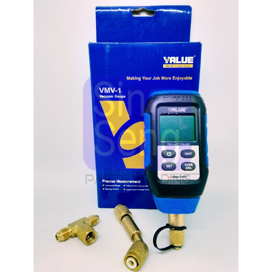 Value VMV1 Intelligent Digital Vacuum Gauge Laboratory