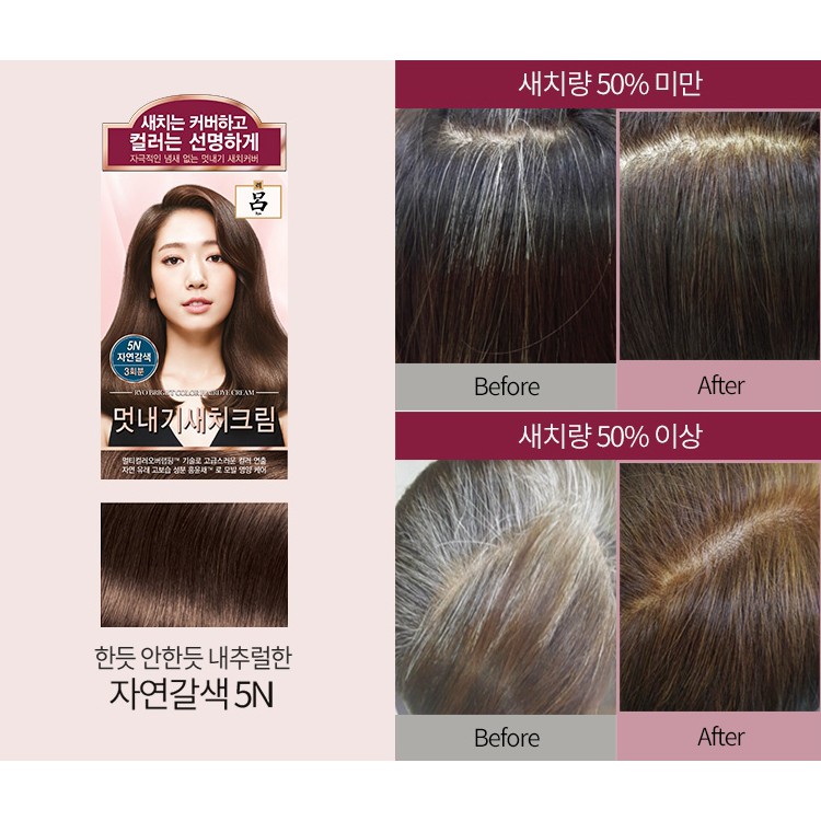 Ryo Bright Color Hairdye Cream 5n Natural Brown Shopee Malaysia