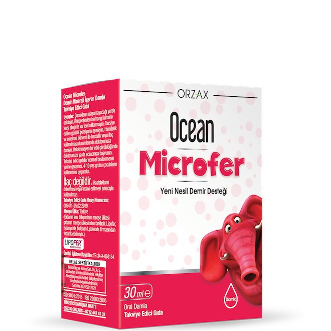 Ocean Microfer I Help To Supplement Iron For The Body Improve Anemia In Children Shopee Malaysia