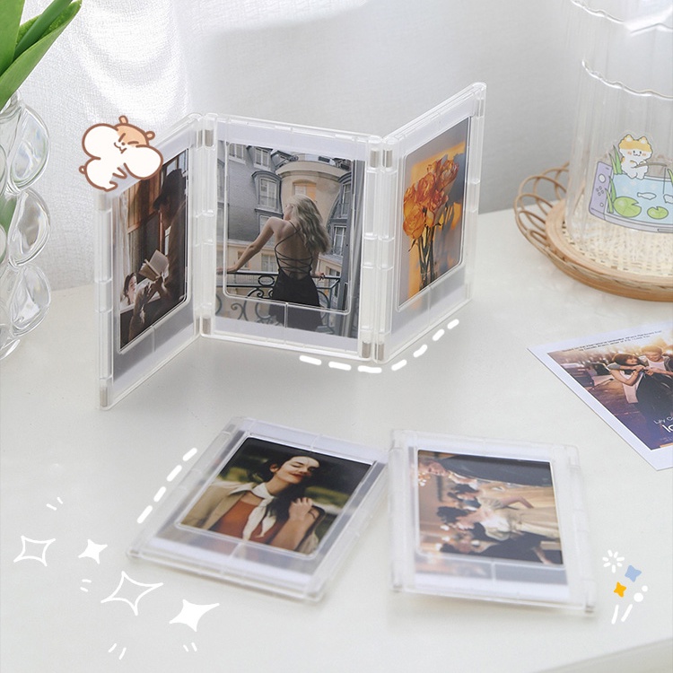 Polaroid Frame Suction Polaroid Display Stand Toploader Frame