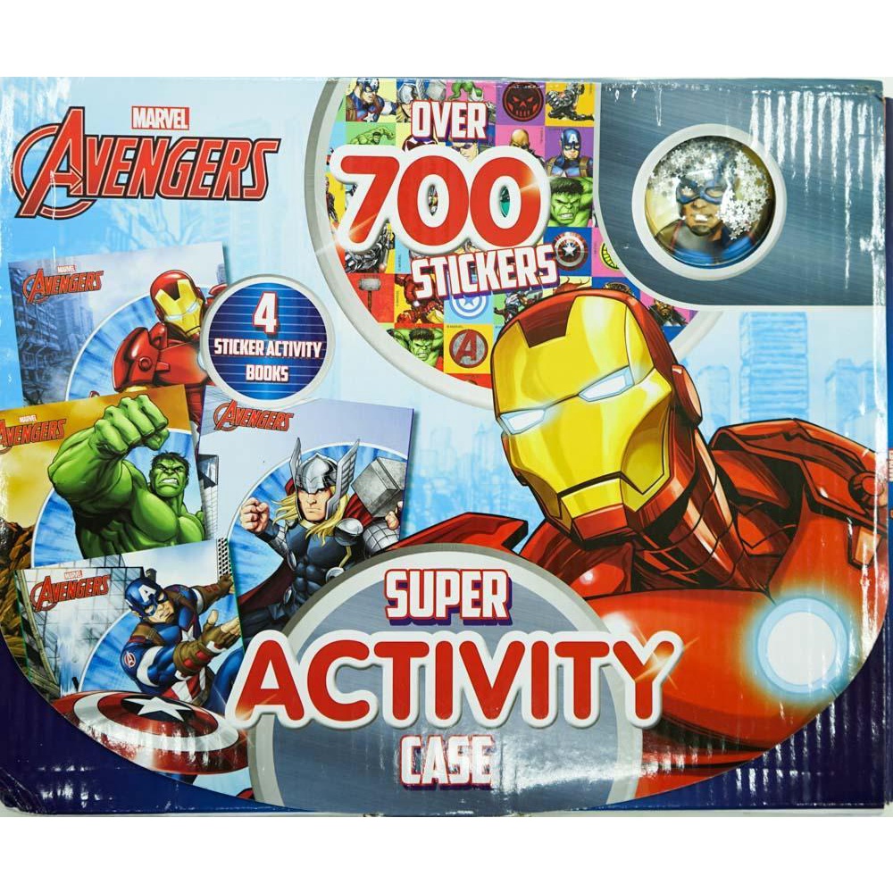 (BBW) Marvel Avengers Super Activity Case: Over 700 Stickers (ISBN:9781474858182)