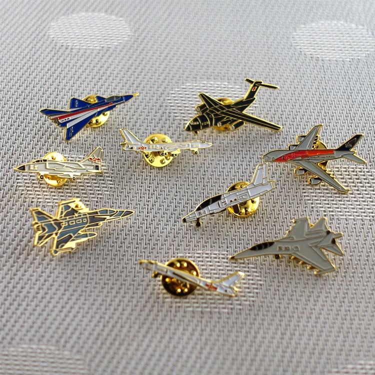 Limited Time Purchase _ Customized Fashionable Metal Badge Airplane Commemorative Medal Patriotic Educational Exhibition Small Plane Unique All-Match Brooch