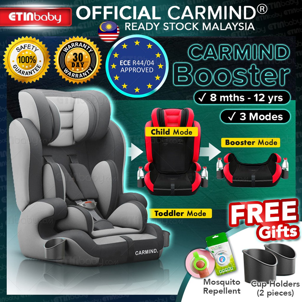 car seat with adjustable headrest