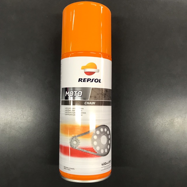 REPSOL MOTO CHAIN LUBE 400ML 100 ORIGINAL Shopee Malaysia