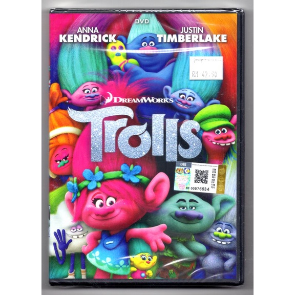 TROLLS (DVD ORIGINAL) | Shopee Malaysia
