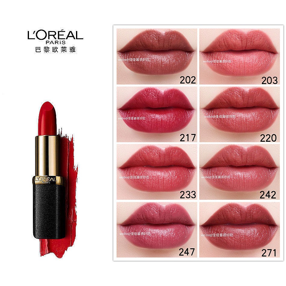 loreal lipstick