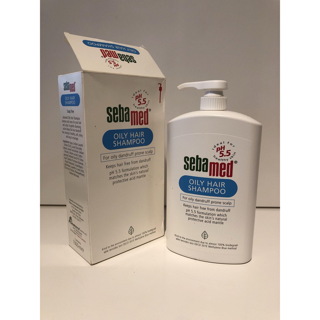 Clear Stok Sebamed Oily Hair Shampoo 1000ml Exp 08 2020